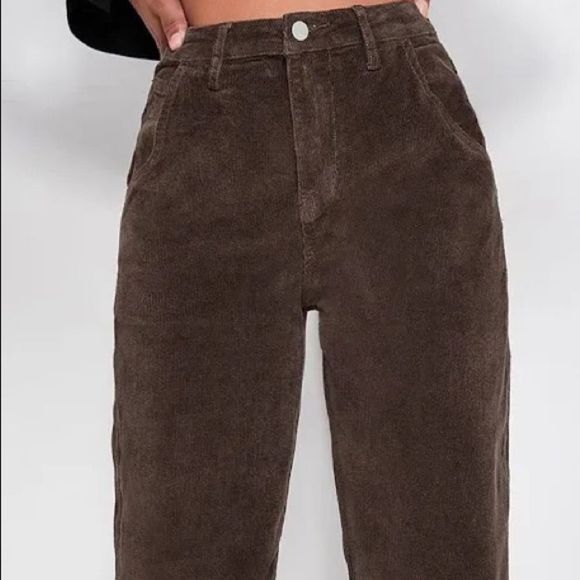Gloria Vanderbilt Pants - Gloria Vanderbilt Brown Corduroy Pants size 10 waist